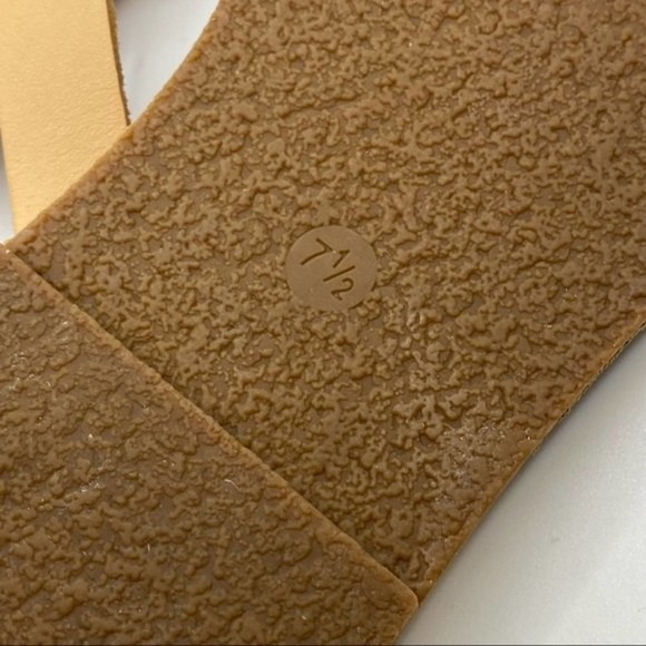 Madewell The Boardwalk Leather Thong Sandals 7.5 - Picture 6 of 6